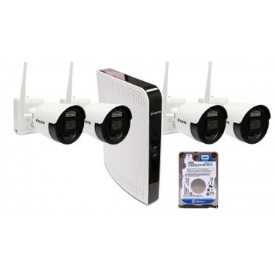 Комплект беспроводного видеонаблюдения Balter 2MP WiFi KIT 500GB